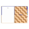 2025 A4 Academic Vertical Planner | Cobalt Ripple