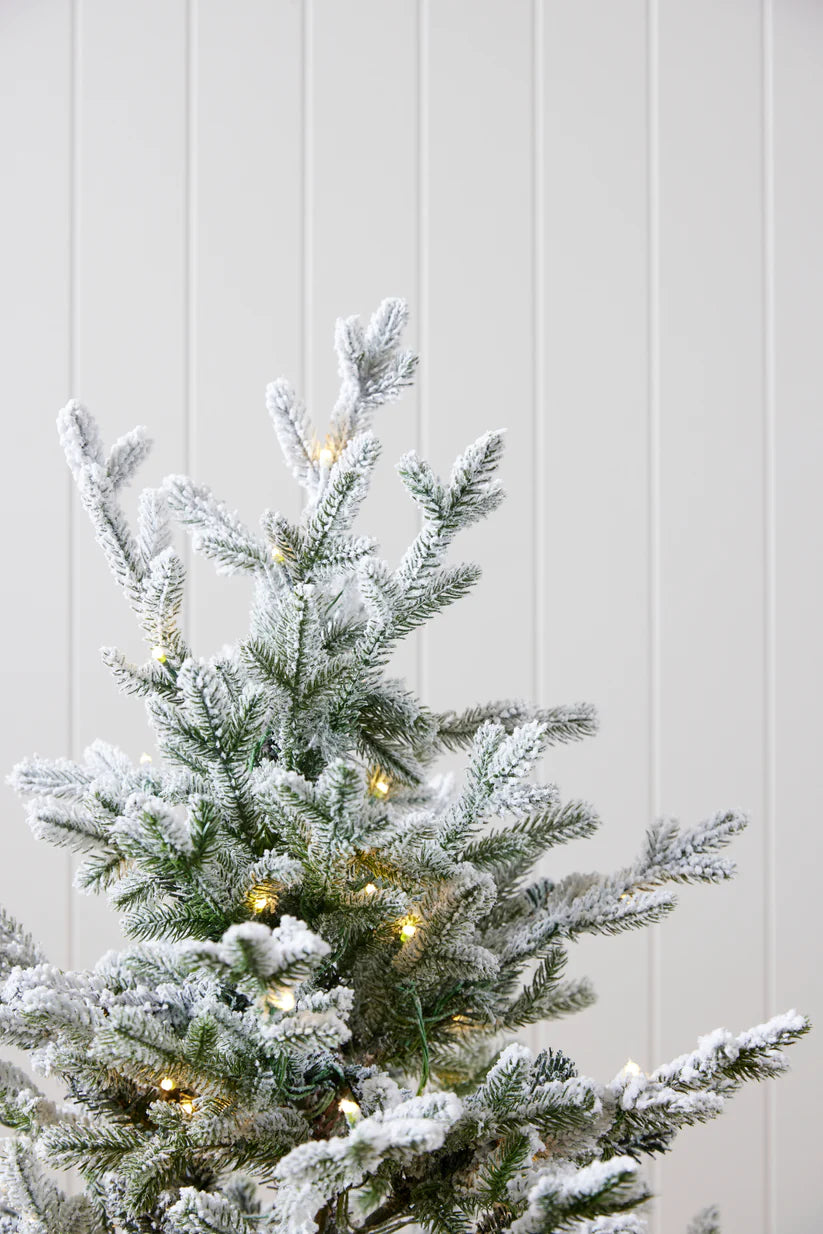 3.5 Ft Potted Balsam Snow Tree | 130 Led