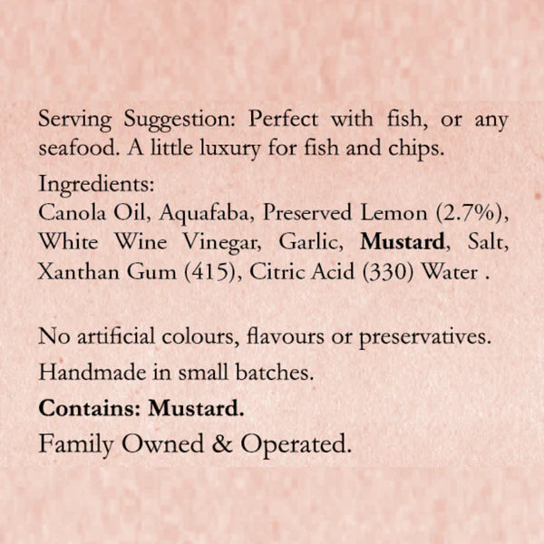 Preserved Lemon Aioli