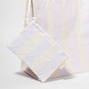 Carryall Beach Bag | Rio Sun Pastel Lilac Stripe