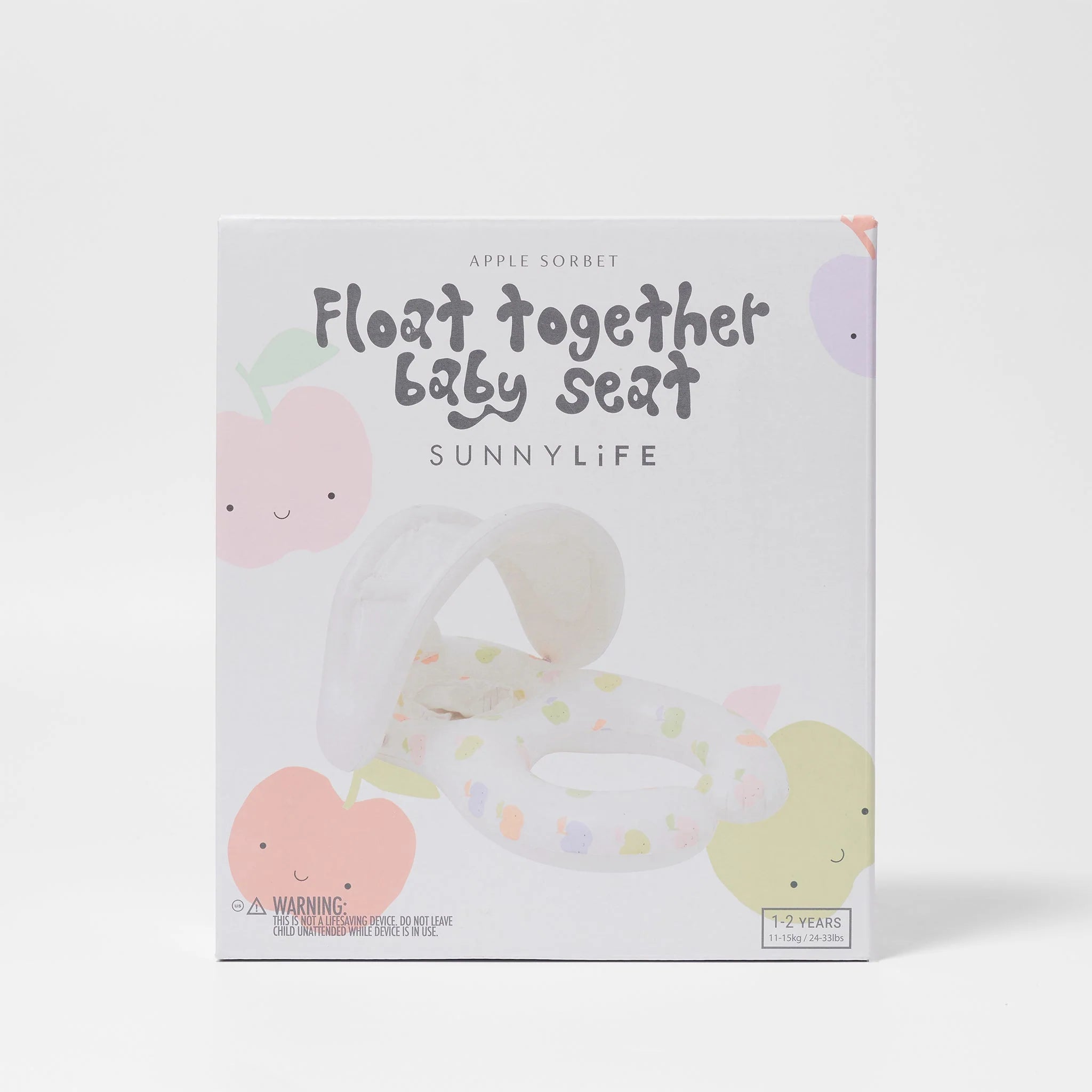 Float Together Baby Seat | Apple Sorbet Multi