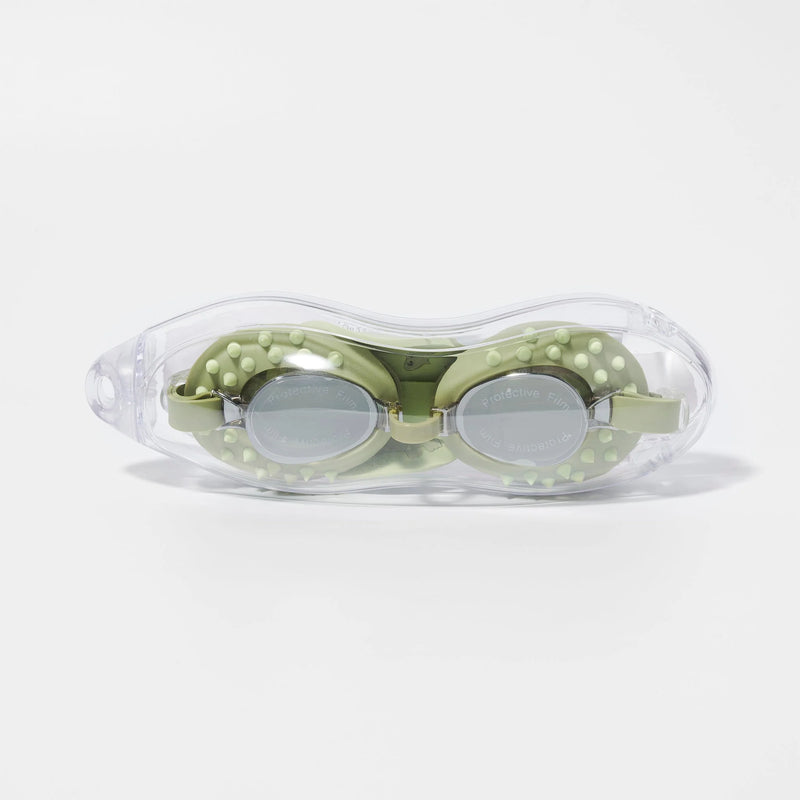 Kids Swim Goggles | Cookie the Croc Khaki