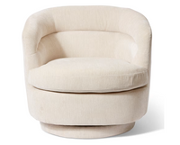 Ronan Swivel Chair | Cream