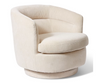 Ronan Swivel Chair | Cream