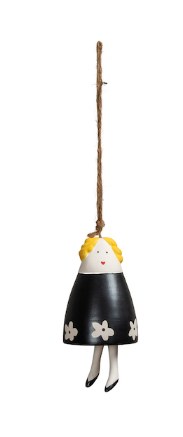 Ceramic Bell Girls Medium