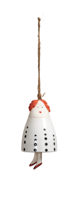 Ceramic Bell Girls Medium