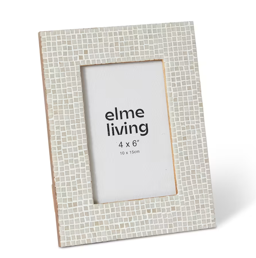 Cambria Photo Frame | White