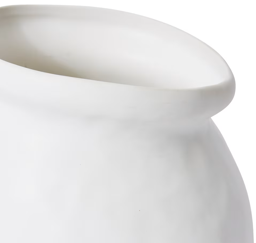 Nakano Round Vase |  White