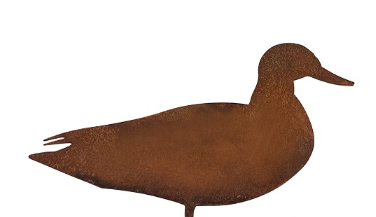 Duck Silhouette Rust