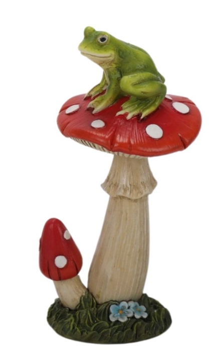 Resin Mushroom Snail & Frog – Whatever Mudgee