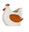 Fat Chooks White/Rust