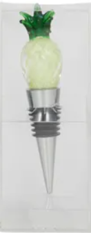 Tweed Glass Bottle Stopper