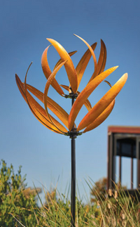 Lotus Windmill | Wind Spinner on Stake