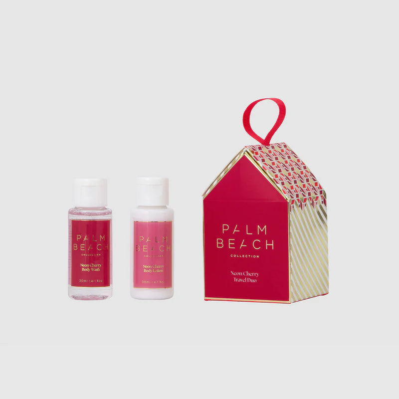 Gingerbread House Travel Duo | Neon Cherry