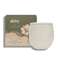 The Retreat Collection Magnolia & Vanilla Bean Soy Candle