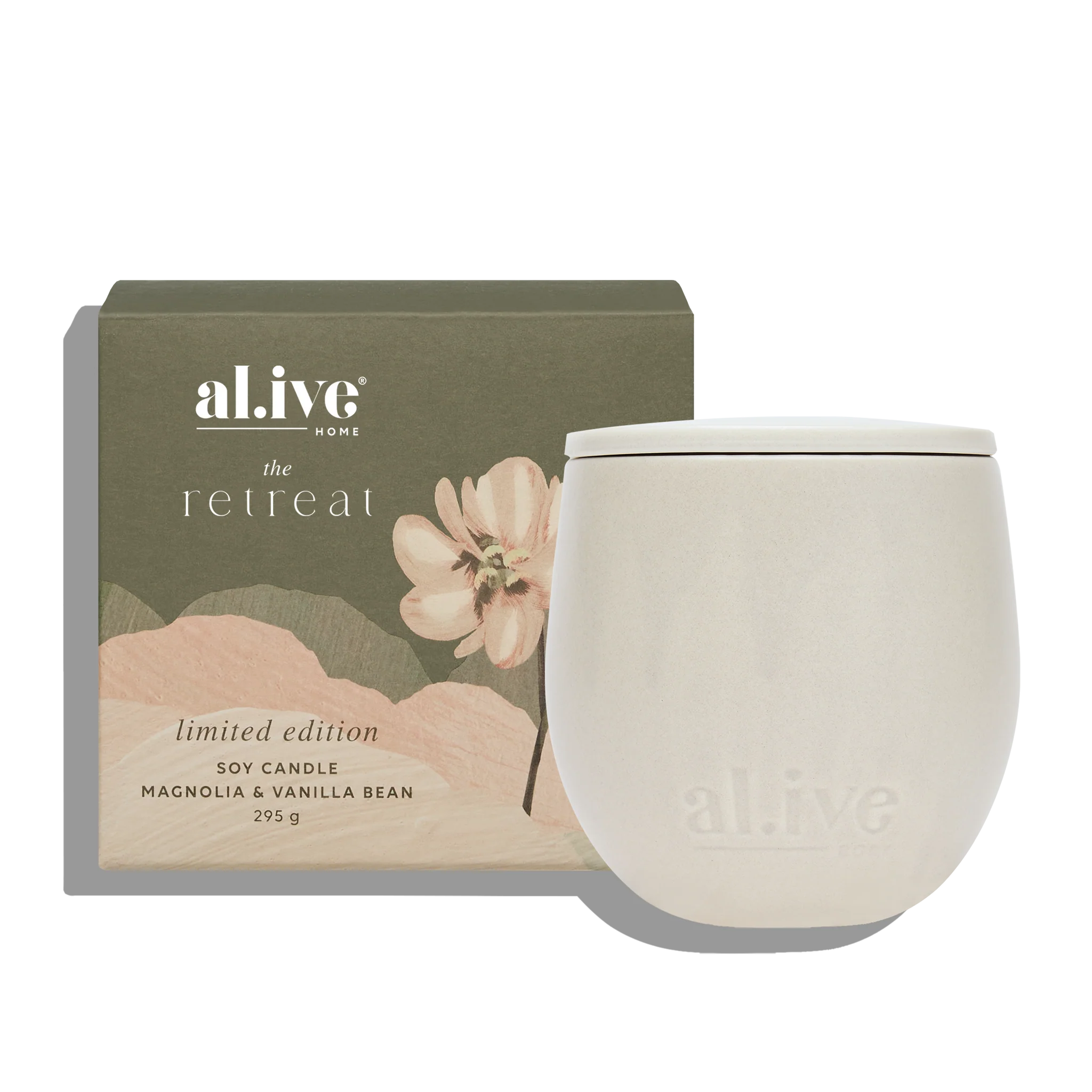 The Retreat Collection Magnolia & Vanilla Bean Soy Candle