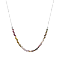 Wandering Soul Tourmaline Necklace | Sterling Silver