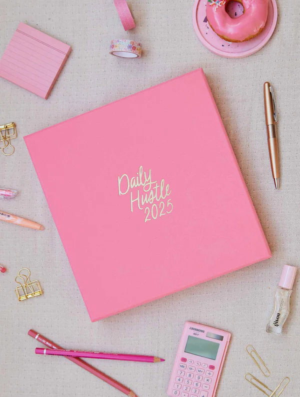 2025 Daily Hustle Planner | Pink