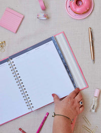 2025 Daily Hustle Planner | Pink