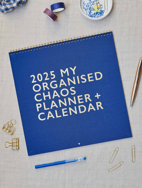 2025 Linen Planner & Calendar | Indigo