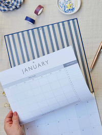 2025 Linen Planner & Calendar | Indigo