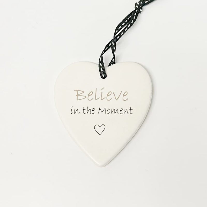 Ceramic Heart with Quote