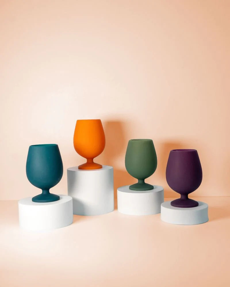 Stemm | Unbreakable Silicone Wine Glasses | Set of 4