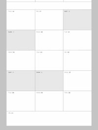 2025 Busy Big Box Wall Planner