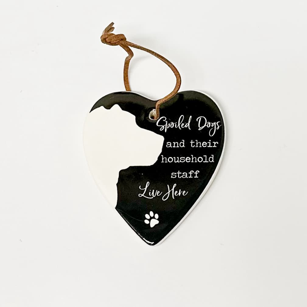 Ceramic Heart with Quote