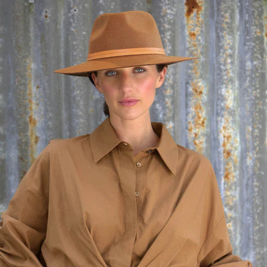 Whistler Fedora | Camel