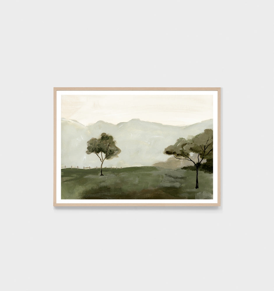 Country Hills Green | Framed Print