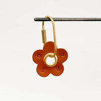 Leather Flower Keyrings | 2850