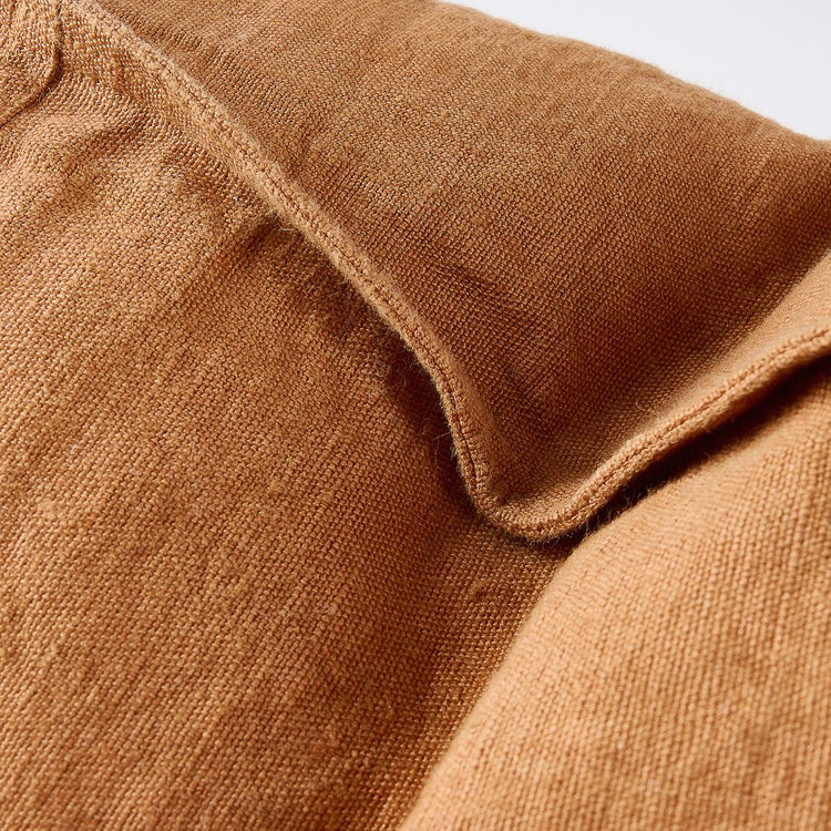 Luca Linen Cushion | Nutmeg