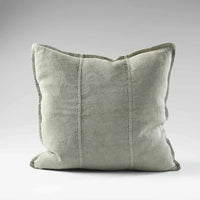 Luca Outdoor Linen Cushion | Pistachio