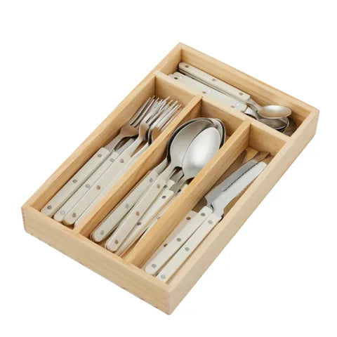 Remy 24pc S/S Cutlery | Ivory