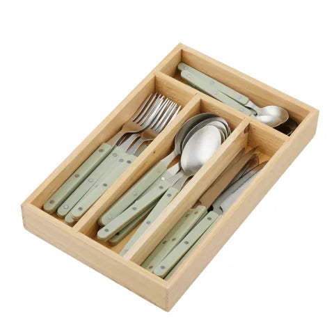 Remy 24pc S/S Cutlery | Seafoam