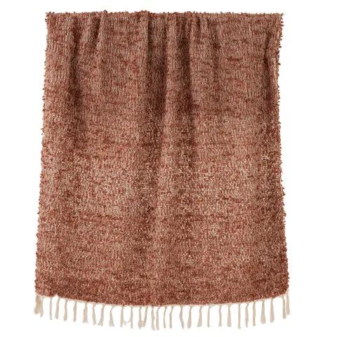 Burbujeo Cotton Blend Throw