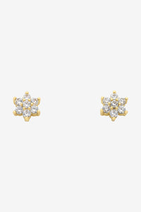 Petal Gold Stud Earring