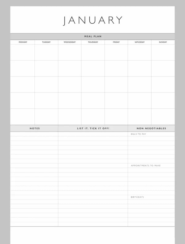 2025 Home Hustle Planner