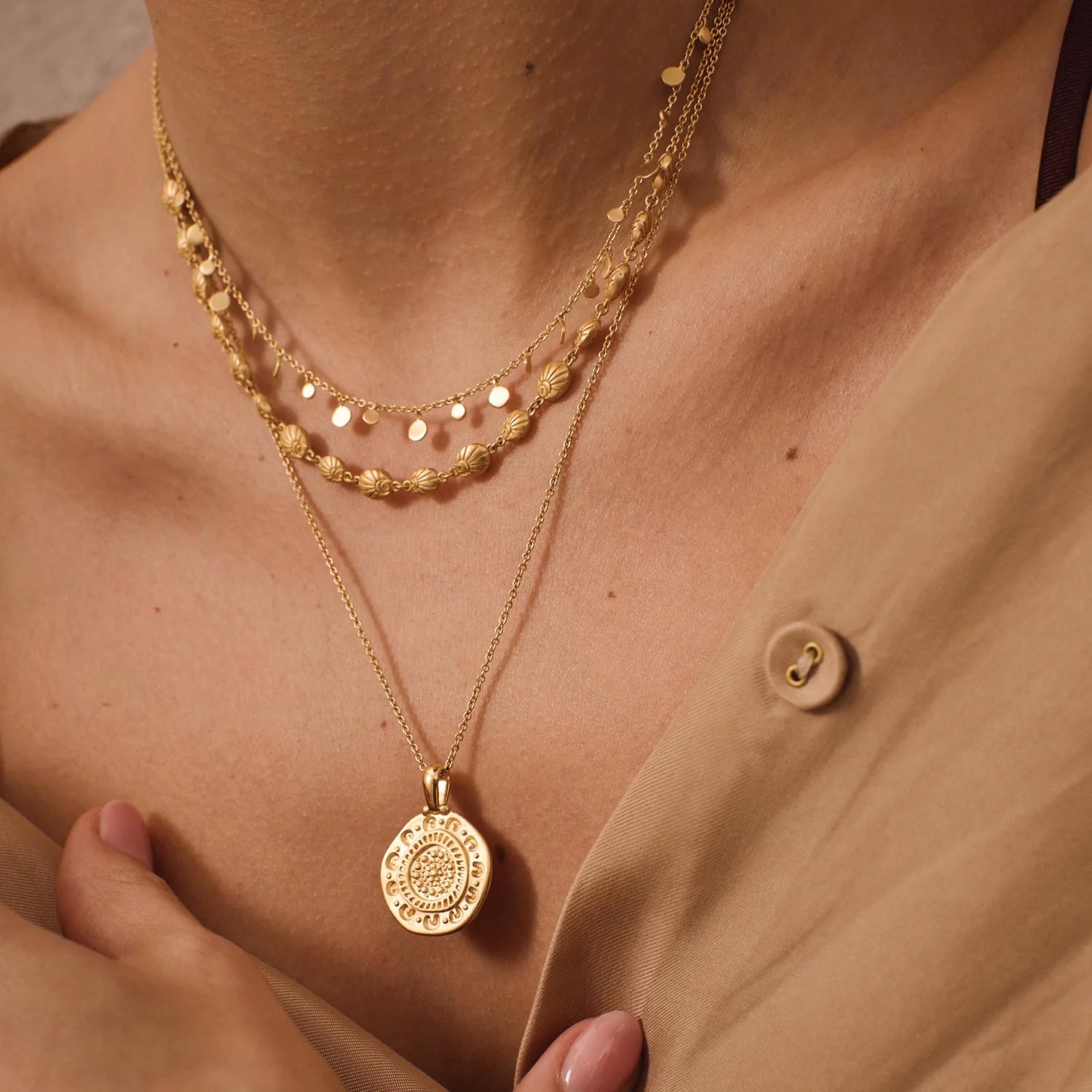 Kindred Necklace | 18KT Yellow Gold Plate