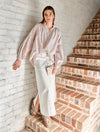 Kell Shirt Stripe Beige