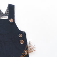 Baby Boys Roy Dungaree | Navy Corduroy