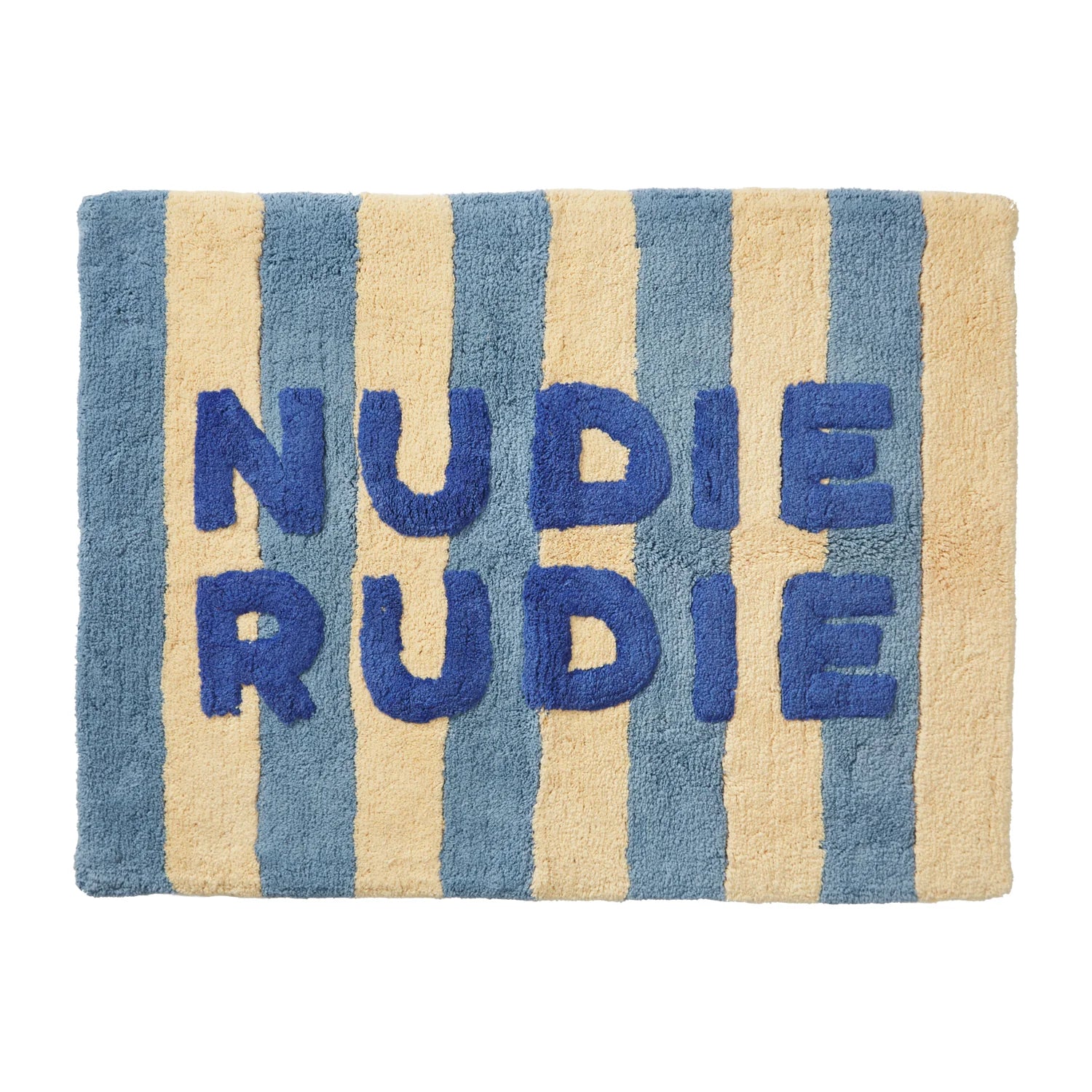 Ira Nudie Rudie Bath Mat | Blue Jean