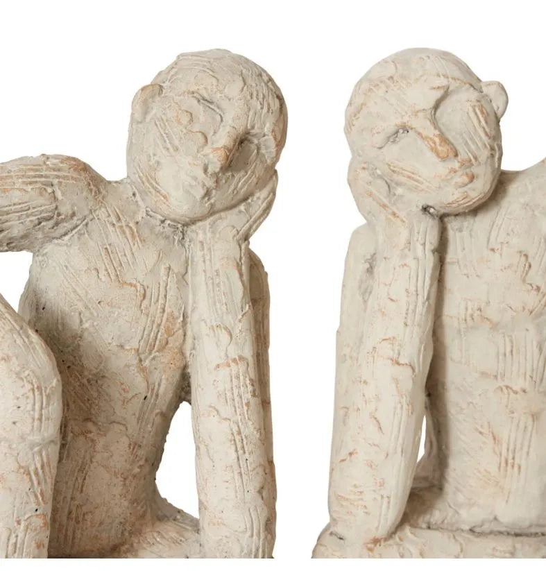 Thinking Man Bookends | Set 2