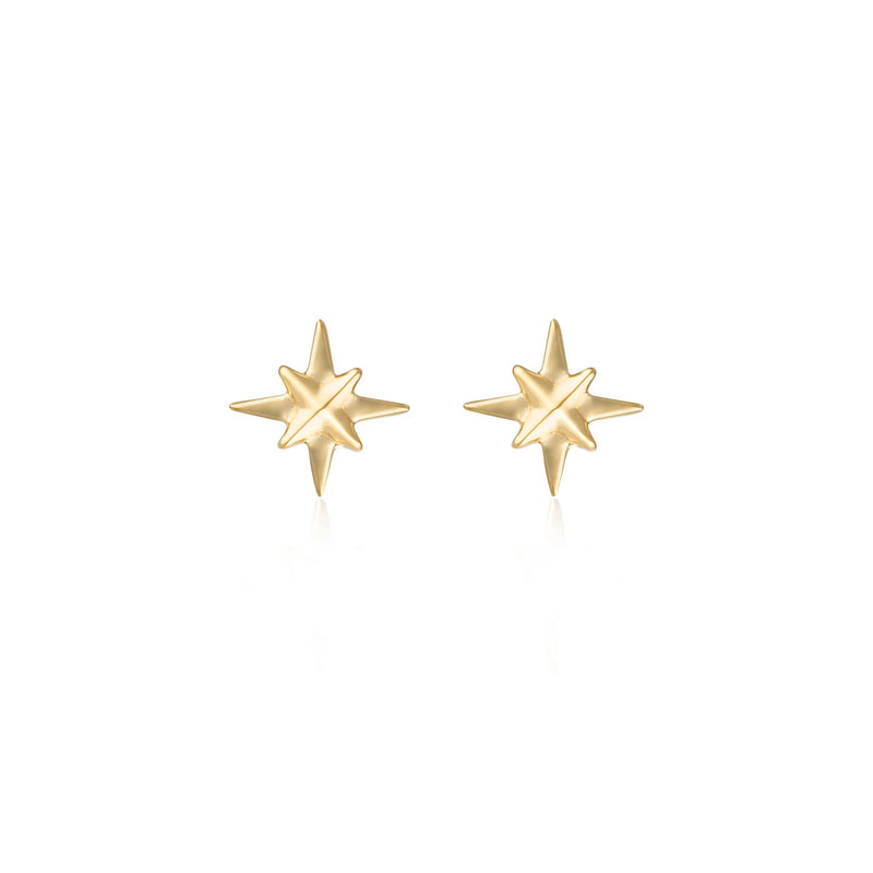 North Star Earring | Gold