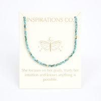 Inspiration Necklace Trusts Her Intuition