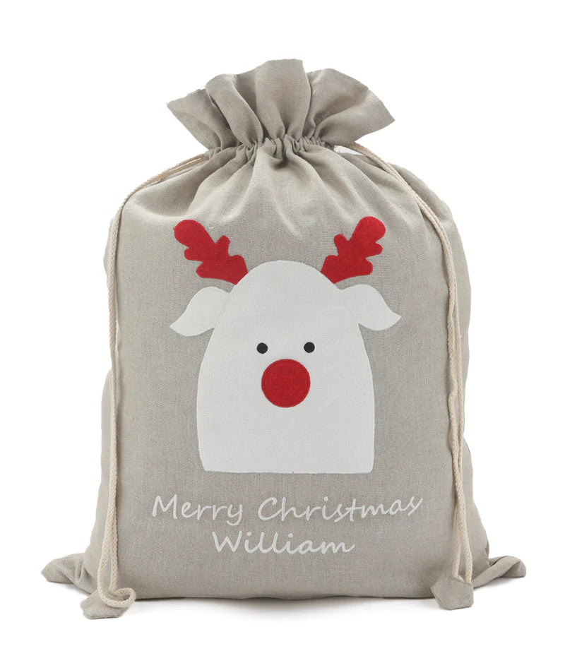 Reindeer Santa Sack | Personalised