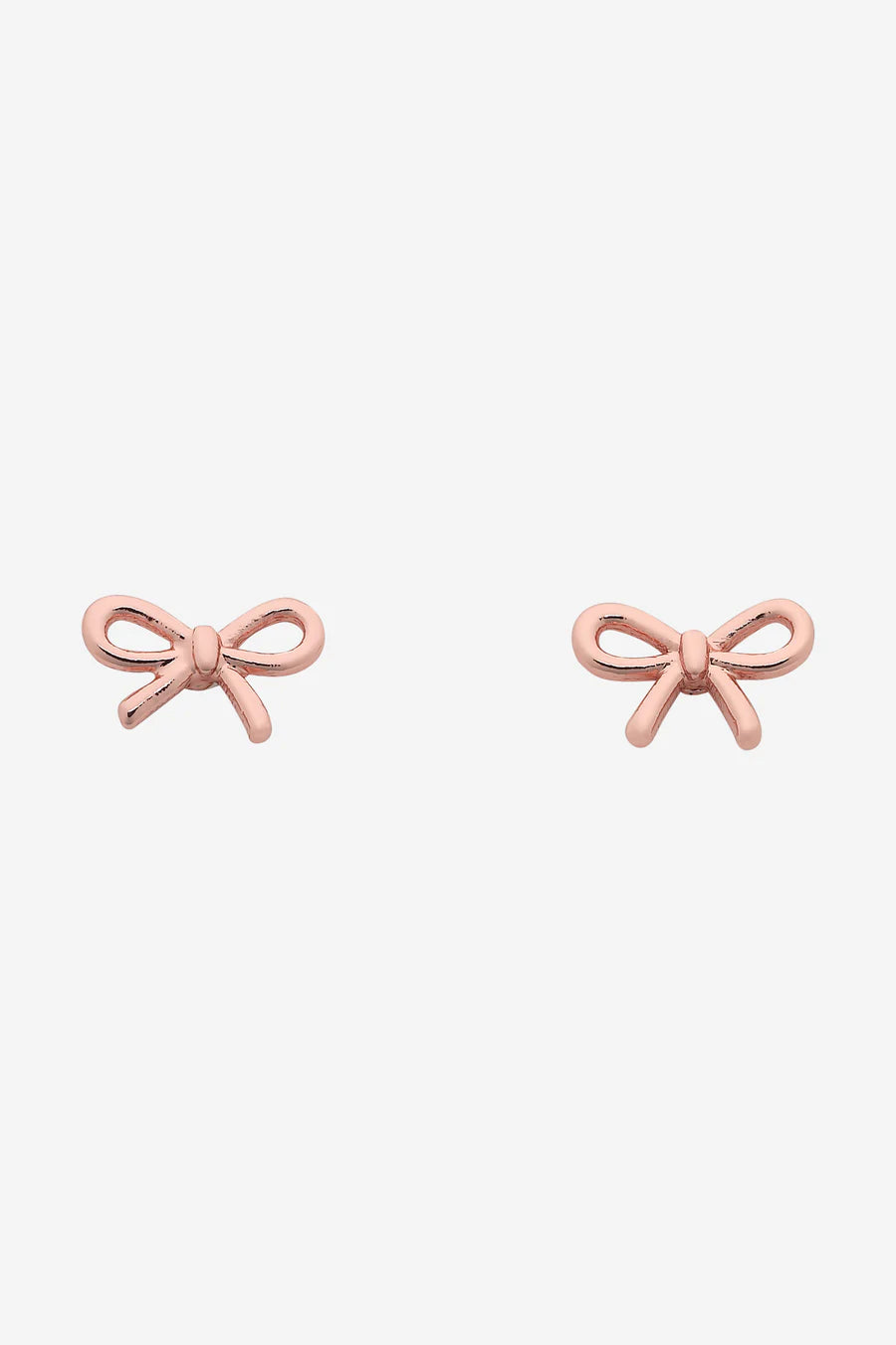 Petite Fancy Rose Gold Earring