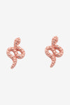 Petite Boa Rose Gold Earring