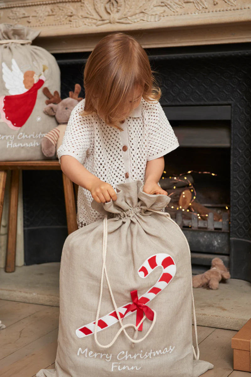 Candy Cane Santa Sack | Personalised